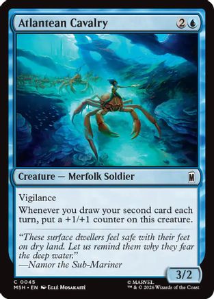 Atlantean Cavalry (MSH-045) (Foil)