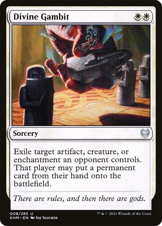 Divine Gambit (KHM-008) (Foil)