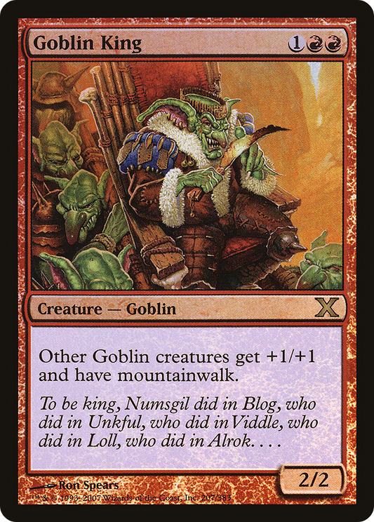 Goblin King (10E-207★) (Foil)