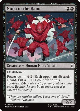 Ninja of the Hand (MSH-108)