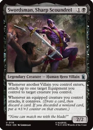 Swordsman, Sharp Scoundrel (MSH-116) (Foil)