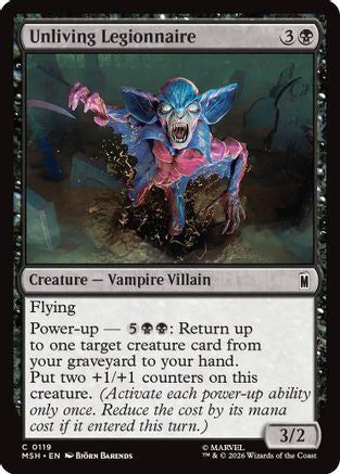 Unliving Legionnaire (MSH-119) (Foil)