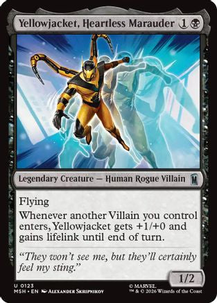 Yellowjacket, Heartless Marauder (MSH-123) (Foil)