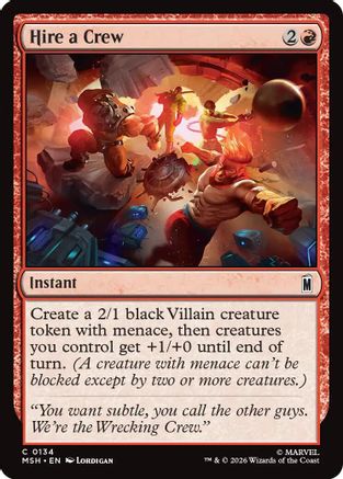 Hire a Crew (MSH-134) (Foil)