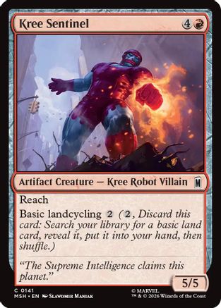 Kree Sentinel (MSH-141) (Foil)