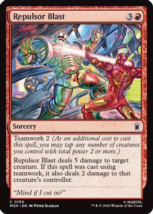 Repulsor Blast (MSH-150) (Foil)