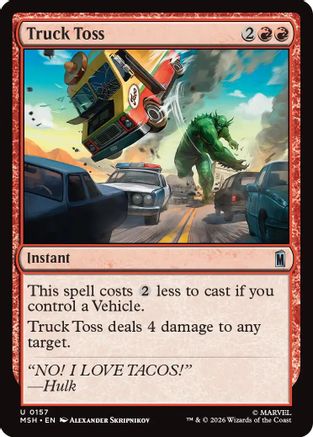 Truck Toss (MSH-157) (Foil)