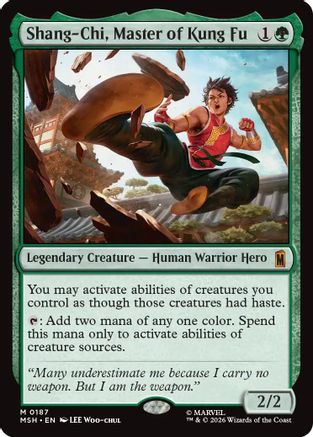 Shang-Chi, Master of Kung Fu (MSH-187) (Foil)
