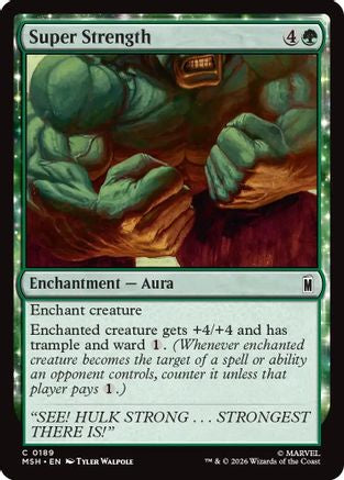 Super Strength (MSH-189) (Foil)