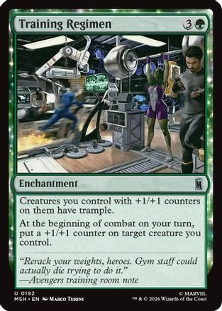 Training Regimen (MSH-192) (Foil)