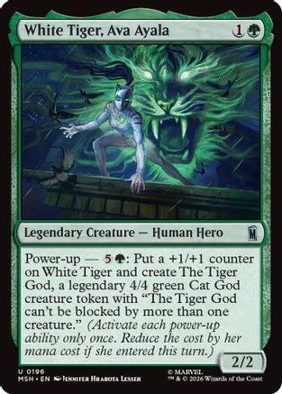 White Tiger, Ava Ayala (MSH-196) (Foil)