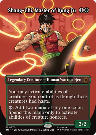 Shang-Chi, Master of Kung Fu (Borderless) (0370) (MSH-370)