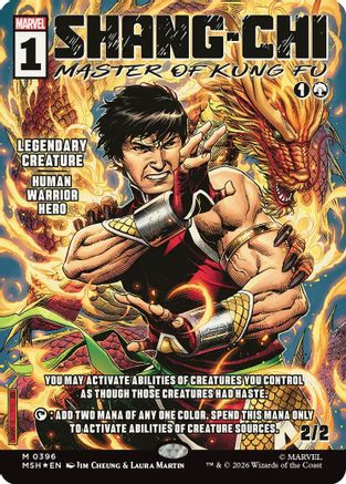 Shang-Chi, Master of Kung Fu (Showcase) (0396) (MSH-396) (Foil)