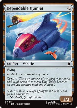 Dependable Quinjet (MSH-246)