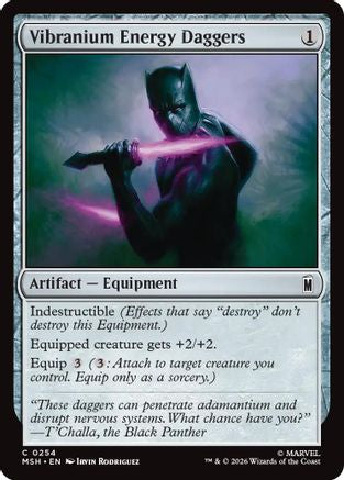 Vibranium Energy Daggers (MSH-254) (Foil)