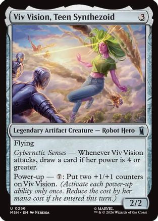 Viv Vision, Teen Synthezoid (MSH-256) (Foil)