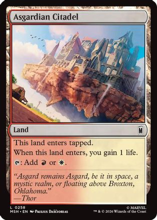Asgardian Citadel (MSH-258)