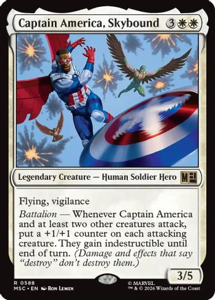 Captain America, Skybound (MSC-588)