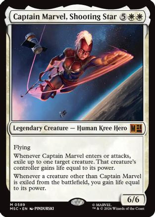 Captain Marvel, Shooting Star (MSC-589) (Foil)