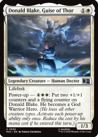 Donald Blake, Guise of Thor (MSC-592)