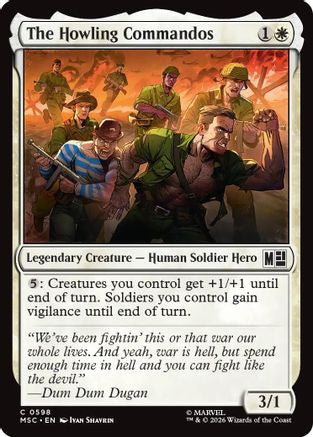 The Howling Commandos (MSC-598) (Foil)