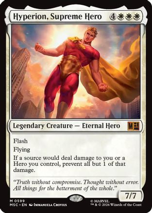 Hyperion, Supreme Hero (MSC-599)