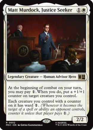 Matt Murdock, Justice Seeker (MSC-602)
