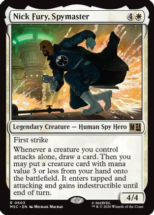 Nick Fury, Spymaster (MSC-603) (Foil)