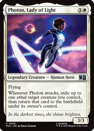Photon, Lady of Light (MSC-606) (Foil)