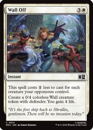 Wall Off (MSC-614) (Foil)
