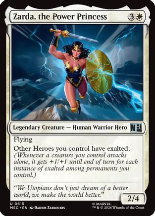 Zarda, the Power Princess (MSC-615)
