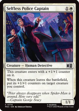 Selfless Police Captain (MSC-774)