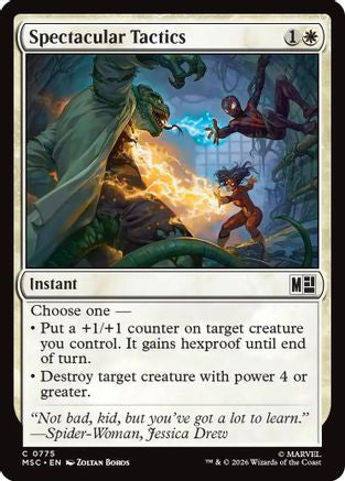 Spectacular Tactics (MSC-775) (Foil)