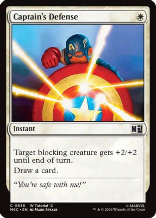 Captain's Defense (MSC-836)