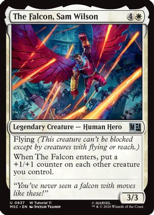 The Falcon, Sam Wilson (MSC-837)