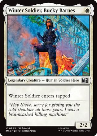 Winter Soldier, Bucky Barnes (MSC-845)
