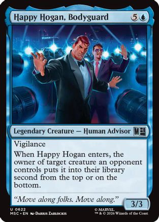 Happy Hogan, Bodyguard (MSC-622) (Foil)