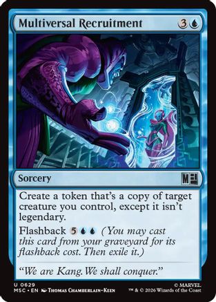 Multiversal Recruitment (MSC-629)