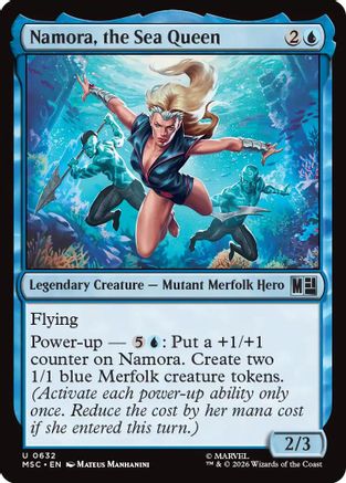 Namora, the Sea Queen (MSC-632) (Foil)
