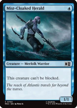 Mist-Cloaked Herald (MSC-760) (Foil)