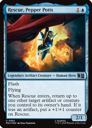 Iron Man, Modern Marvel (MSC-830) (Foil)