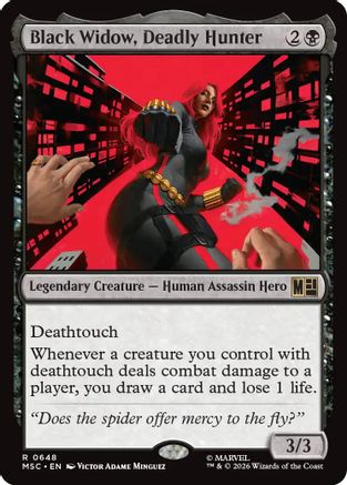 Black Widow, Deadly Hunter (MSC-648)