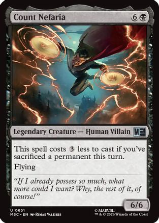 Count Nefaria (MSC-651) (Foil)