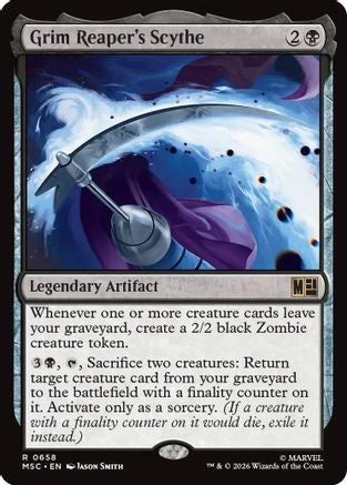 Grim Reaper's Scythe (MSC-658) (Foil)