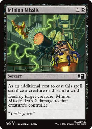 Minion Missile (MSC-663) (Foil)