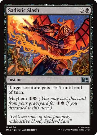 Sadistic Slash (MSC-666)
