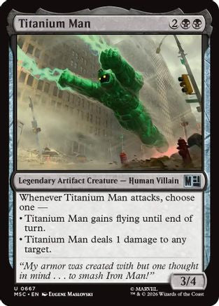 Titanium Man (MSC-667) (Foil)