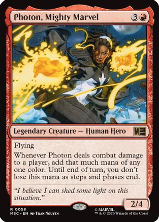 Photon, Mighty Marvel (MSC-058) (Foil)