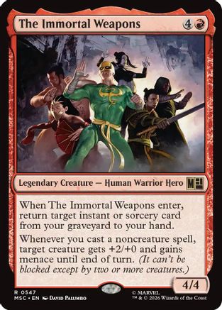 The Immortal Weapons (MSC-547) (Foil)