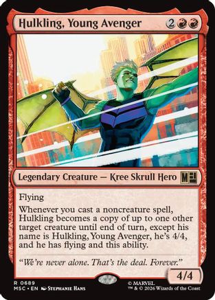 Hulkling, Young Avenger (MSC-689)